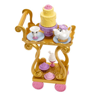 Afbeelding laden in galerijviewer, Disney princess belle met thee kar
