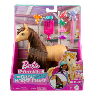 Barbie pony + piece count asst