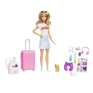 Afbeelding laden in galerijviewer, Barbie family travel doll
