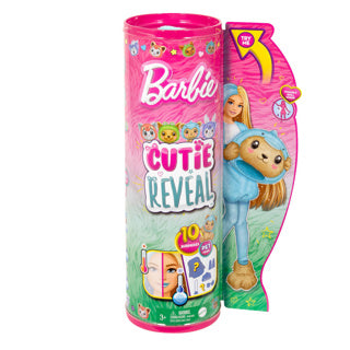 Afbeelding laden in galerijviewer, Barbie cutie reveal doll licht blauw geel
