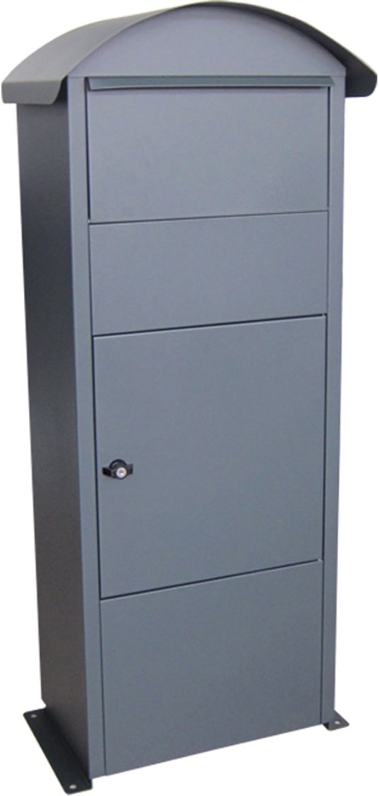 V-part - brievenbus victorian - galvanized steel powder coated - mat antraciet - brievenbus
