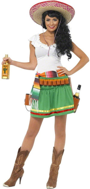Vegaoo mexicaanse dienster vermomming voor vrouwen! - verkleedkleding - small s