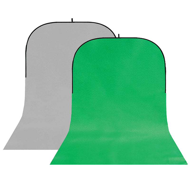 Afbeelding laden in galerijviewer, Studioking background board bbt-03-10 grijs groen 400x150 cm
