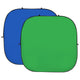 Studioking background board groen blauw 240x240 cm