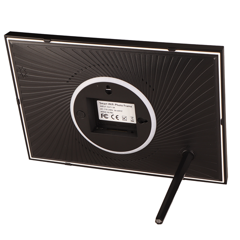 Afbeelding laden in galerijviewer, Benel frameo digitale fotolijst hf-109t zwart 10.1 inch met frameglow
