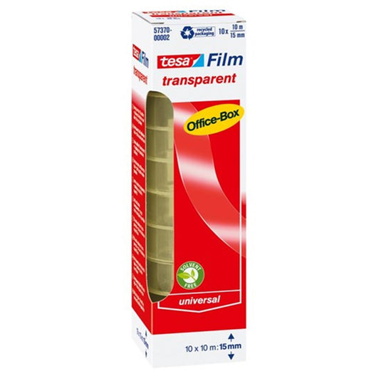 Plakband tesa 57370 transparant 10 m