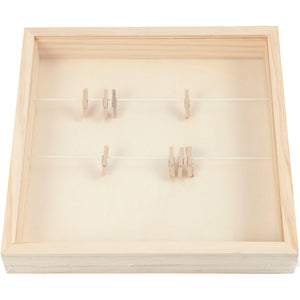 Creativ company 3d lijst, afm 23x23 cm, diepte 35 mm, 1 stuk, grenen