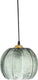 Bloomingville hanglamp glas adar groen