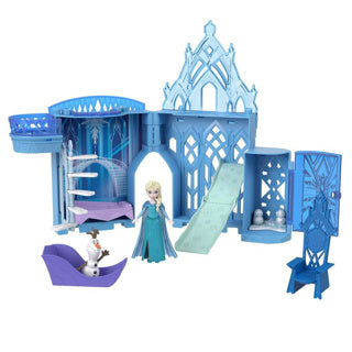 Afbeelding laden in galerijviewer, Mattel frozen small doll elsa speelset
