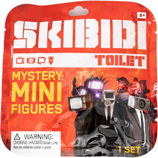 Afbeelding laden in galerijviewer, Skibidi toilet minifigure 6cm | 24 stuks
