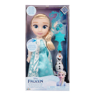 Afbeelding laden in galerijviewer, Jakks disney elsa musical 38 cm pop blauw kinderen
