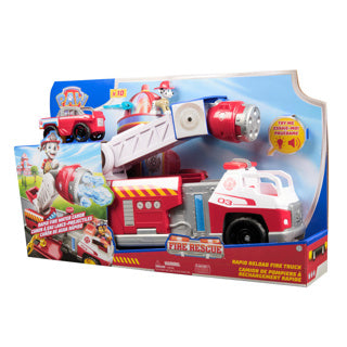Afbeelding laden in galerijviewer, Paw patrol fire rescue deluxe fire truck
