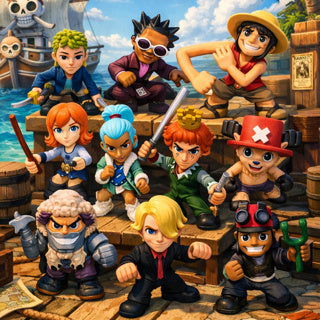 Afbeelding laden in galerijviewer, One piece mini action figure | 24 stuks
