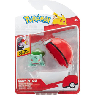 Afbeelding laden in galerijviewer, Jazwares pokémon clip 'n' go poké balls bulbasaur #1 poké ball mini-figuur
