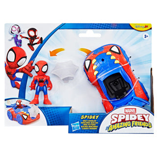 Afbeelding laden in galerijviewer, Hasbro spidey and friends 7,6cm spidey web crawler veh
