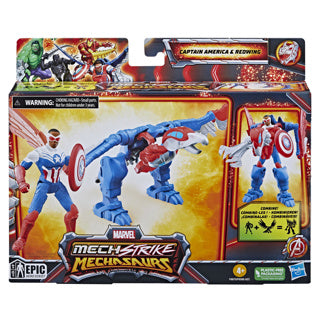 Afbeelding laden in galerijviewer, Marvel mech strike captain america 10 cm
