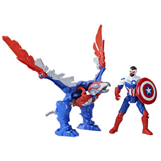 Afbeelding laden in galerijviewer, Marvel mech strike captain america 10 cm

