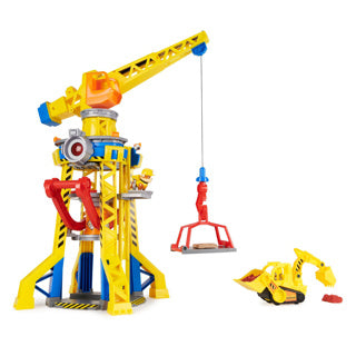 Afbeelding laden in galerijviewer, Spinmaster rubble crew bark yard crane tower
