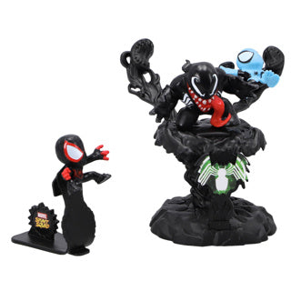 Afbeelding laden in galerijviewer, Hasbro marvel stunt squad speelset venom vs miles morales middel assorti | 4 stuks
