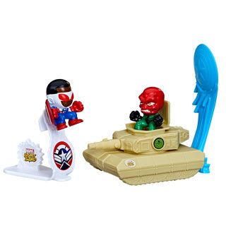 Afbeelding laden in galerijviewer, Marvel stunt squad speelset klein assorti | 8 stuks
