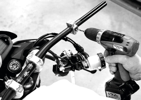 Lsl boorsjabloon drill templates handlebar d25.4 mm 5mm
