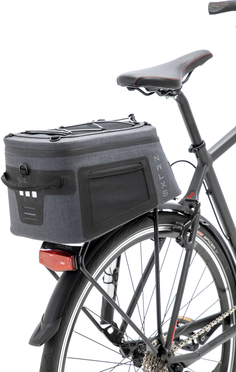 Afbeelding laden in galerijviewer, Newlooxs New Varo Trunkbag Waterdichte schoudertas, 15L, Racktime, Grijs
