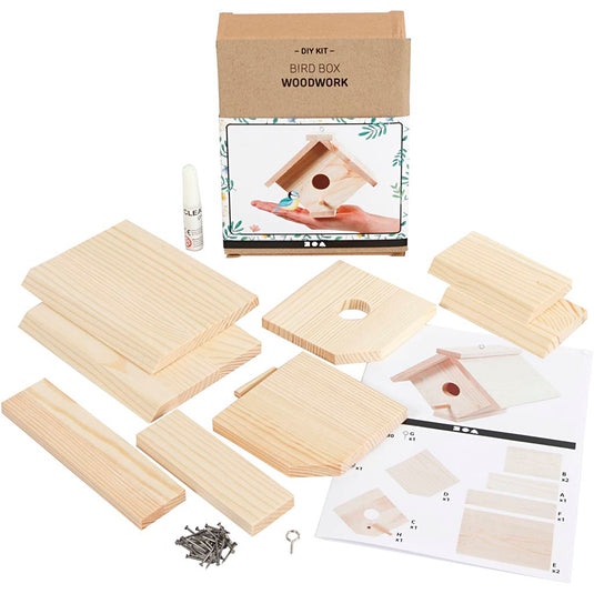 Creativ company houten vogelhuis