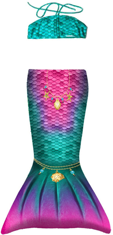 Kuaki mermaids - peuter set star - 2xs - 4 jaar