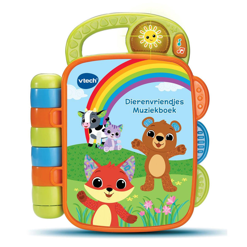 Afbeelding laden in galerijviewer, Vtech dierenvriendjes muziekboek met geluid 15,5x3x5x17,5cm
