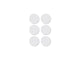 Apli etiketten rond 32mm wit