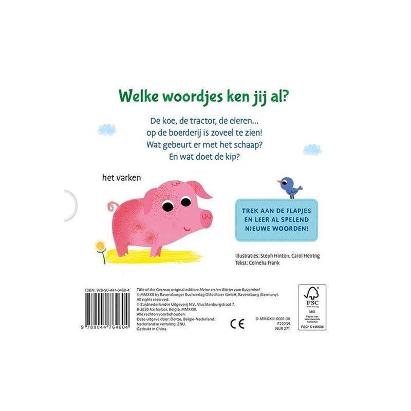 Afbeelding laden in galerijviewer, Deltas mijn eerste woordjes - op de boerderij (1-3 j.)
