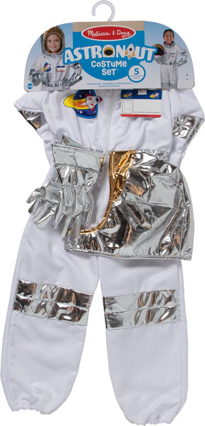 Melissa doug – verkleedset astronaut - inclusief helm en handschoen one size