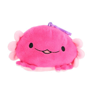 Afbeelding laden in galerijviewer, Axolotl omkeerbare sleutelhanger pluche, 10cm
