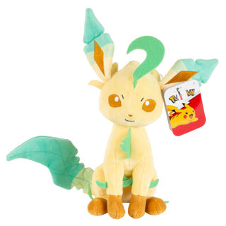 Afbeelding laden in galerijviewer, Jazwares pokémon 20 cm pluche leaffeon evo
