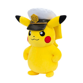 Afbeelding laden in galerijviewer, Jazwares pokémon 20 cm pluche captain pikachu
