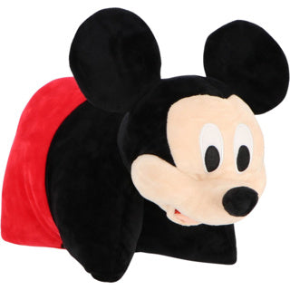 Mickey mouse 2in1 knuffelkussen 45x28cm | 2 stuks