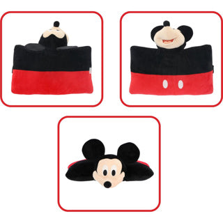 Afbeelding laden in galerijviewer, Mickey mouse 2in1 knuffelkussen 45x28cm | 2 stuks
