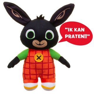 Spectron pratende bing knuffel, 30cm