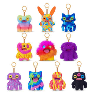 Afbeelding laden in galerijviewer, Fuggler sleutelhanger pluche 13 cm s2 assorti | 12 stuks
