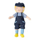 Fien en teun knuffel pluche - boer teun, 33cm