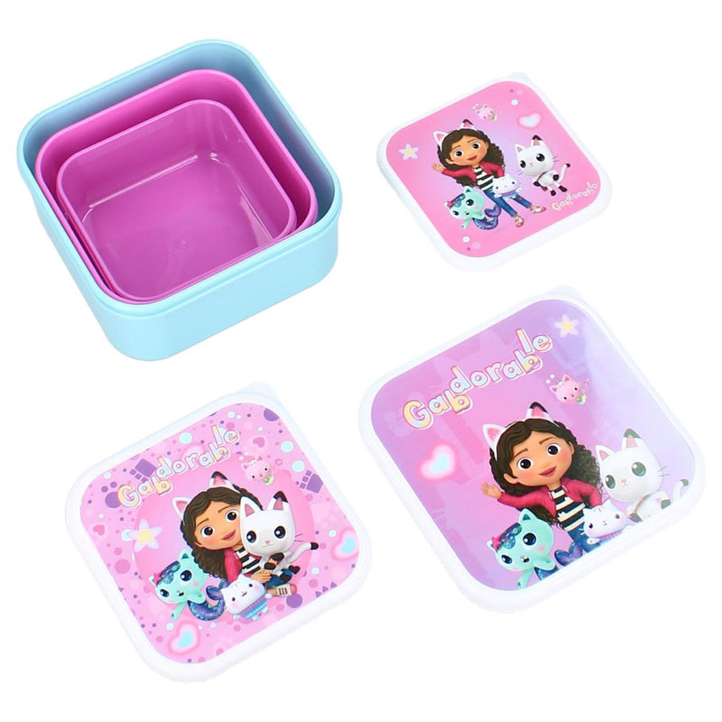 Afbeelding laden in galerijviewer, Vadobag gabby's dollhouse snackbox en fruitdoos - 3in1
