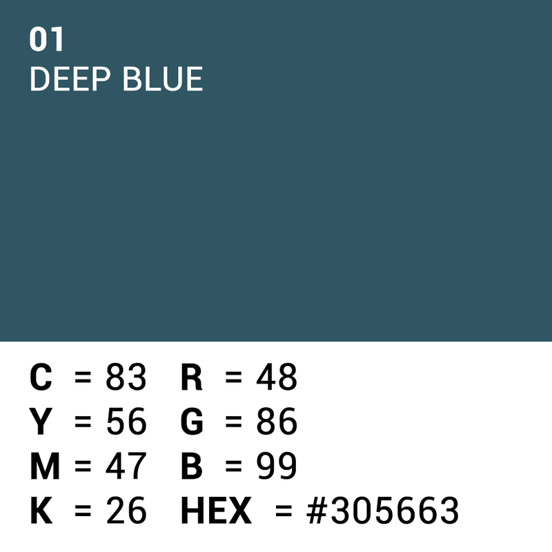 Afbeelding laden in galerijviewer, Superior achtergrondpapier 01 deep blue 1,35 x 11m
