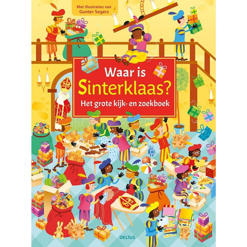 Afbeelding laden in galerijviewer, Deltas waar is sinterklaas? het grote kijk- en zoekboek
