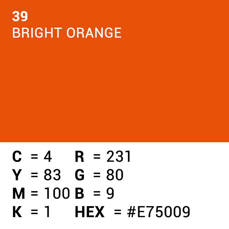 Afbeelding laden in galerijviewer, Superior achtergrondpapier 39 bright orange 1,35 x 11m
