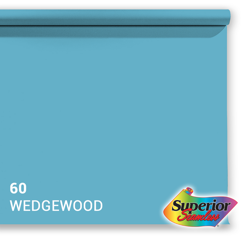 Afbeelding laden in galerijviewer, Superior achtergrondpapier 60 wedgewood 1,35 x 11m

