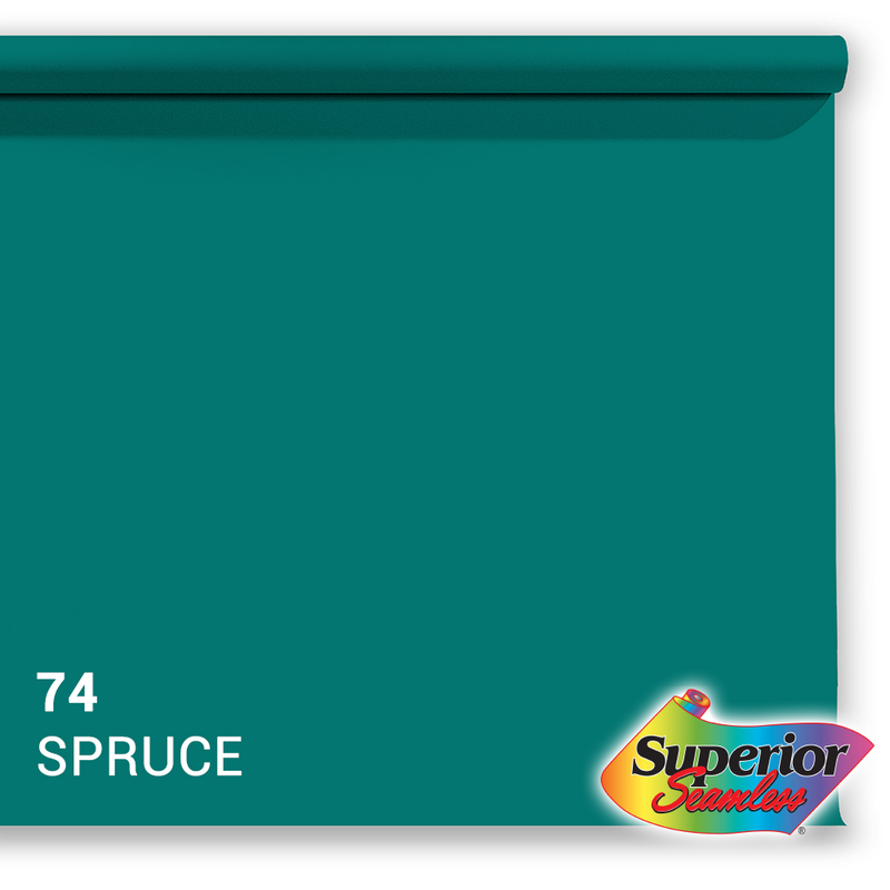 Afbeelding laden in galerijviewer, Superior achtergrondpapier 74 spruce 1,35 x 11m
