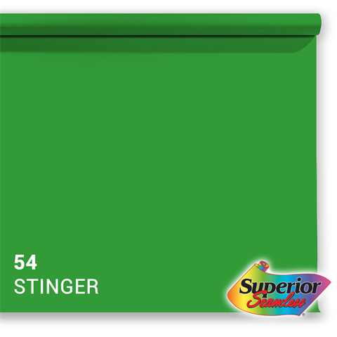 Afbeelding laden in galerijviewer, Superior achtergrondpapier 54 stinger chroma key 2,18 x 11m
