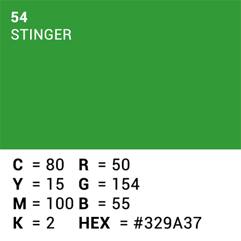 Afbeelding laden in galerijviewer, Superior achtergrondpapier 54 stinger chroma key 2,18 x 11m
