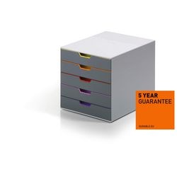 Ladenblok durable 760527 stapelbaar a4,c4, folio grijs
