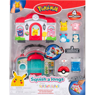 Afbeelding laden in galerijviewer, Jazwares squishalongs pokémon speelset centrum
